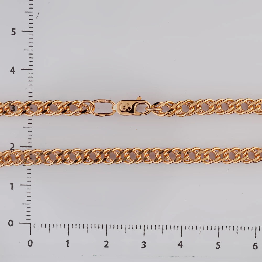 Цепь из красного золота 585 пробы