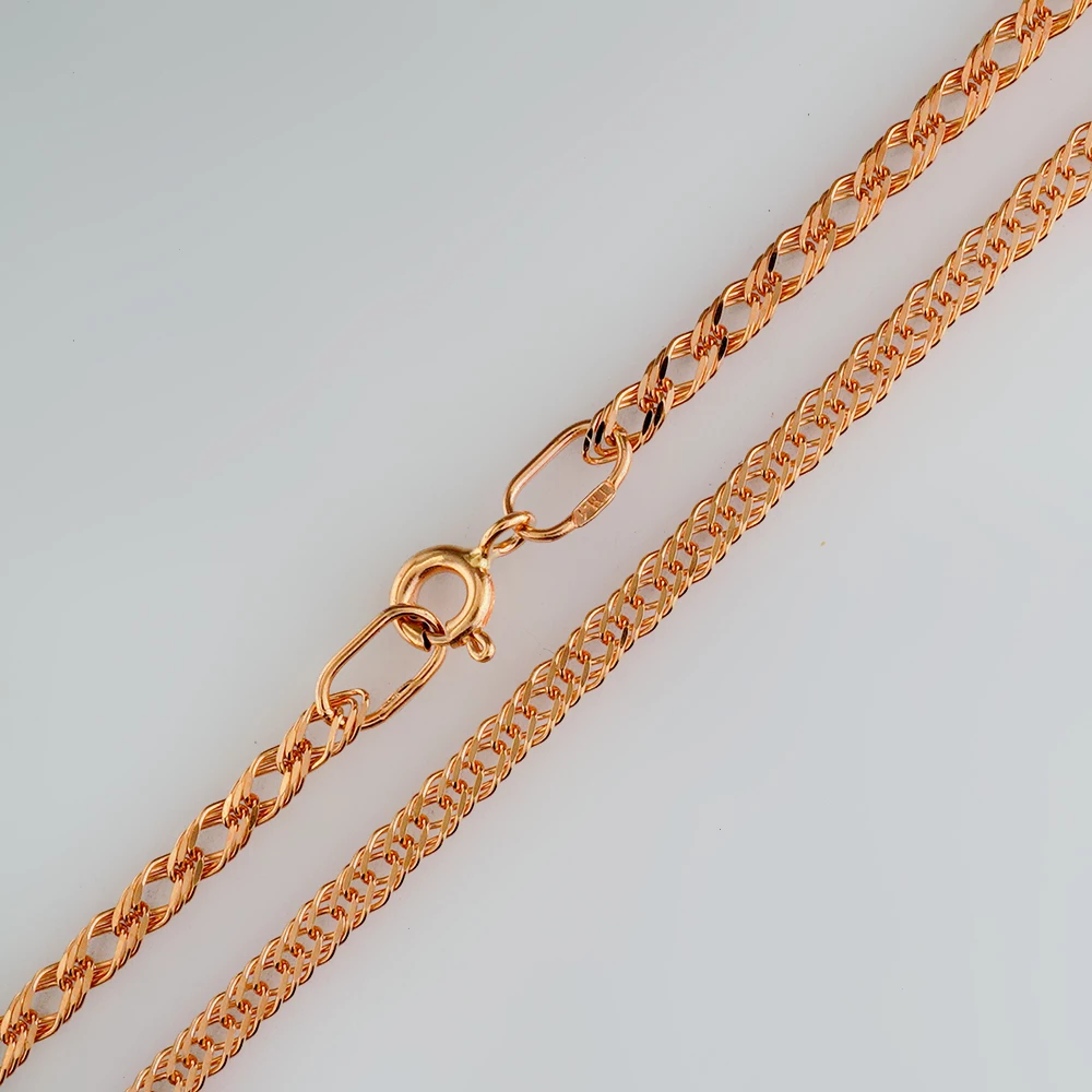 Цепь из красного золота 585 пробы