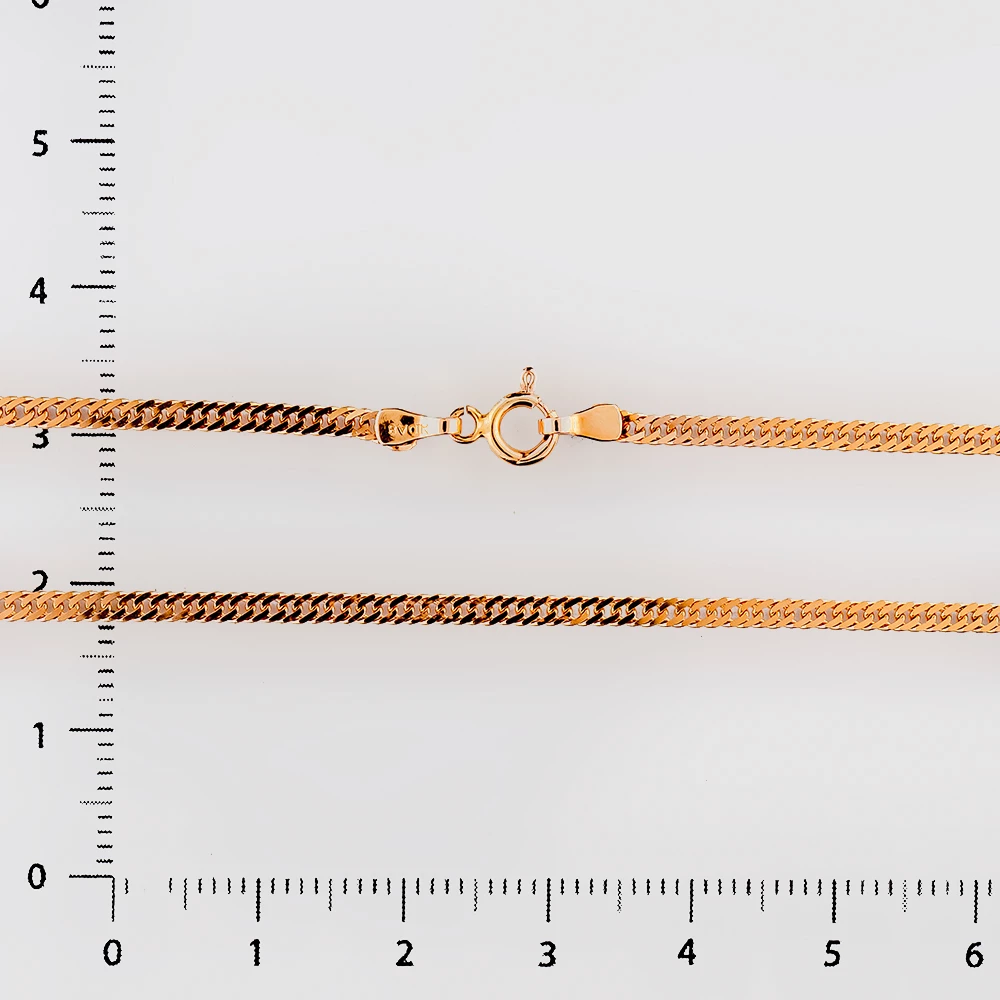 Цепь из красного золота 585 пробы