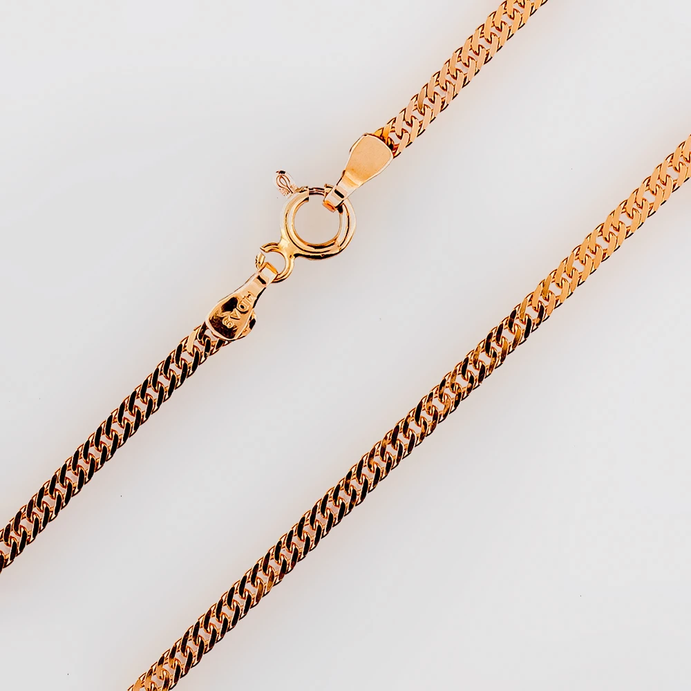 Цепь из красного золота 585 пробы