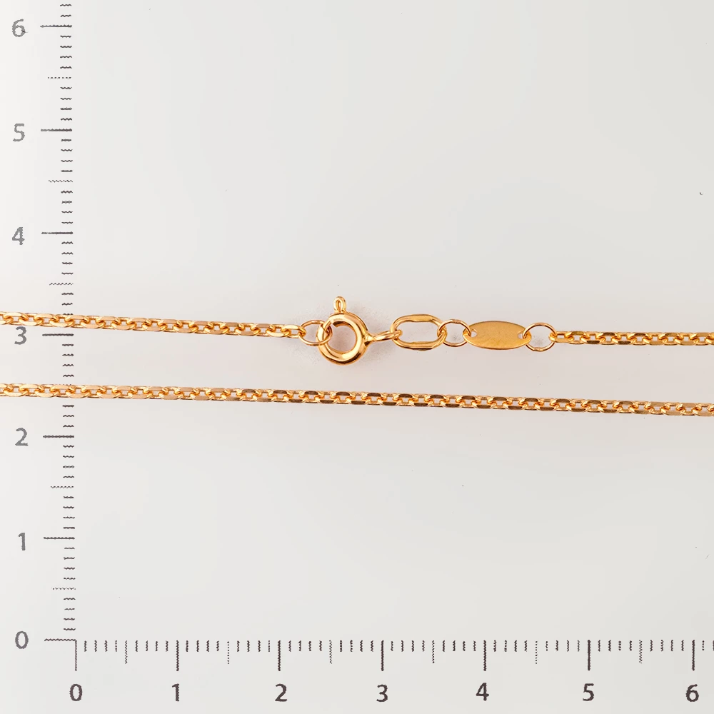 Цепь из красного золота 585 пробы