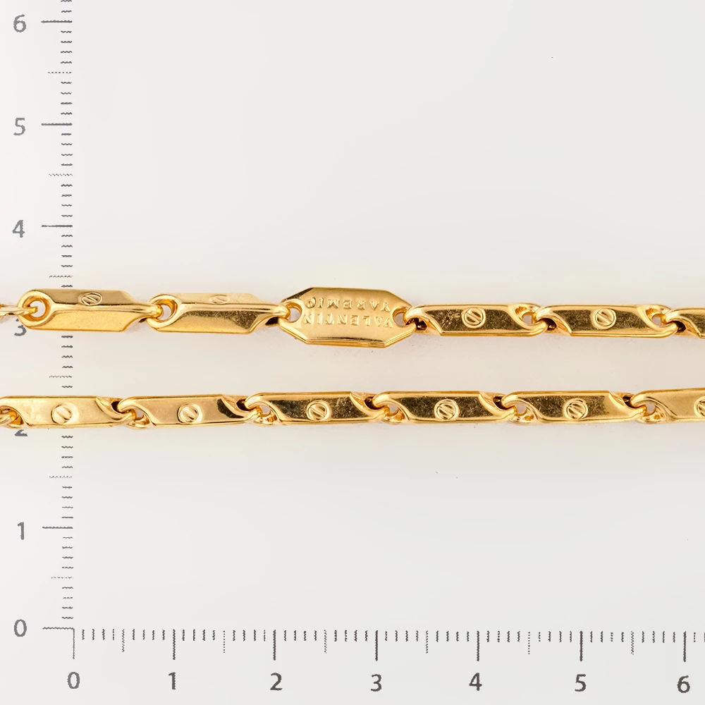 Цепь из желтого золота 585 пробы