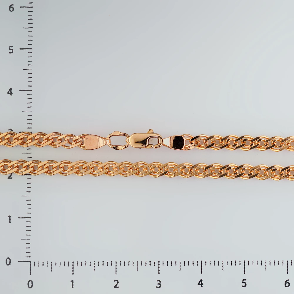 Цепь из красного золота 585 пробы