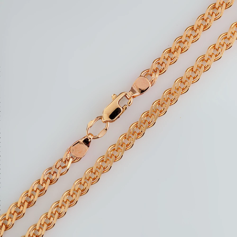 Цепь из красного золота 585 пробы