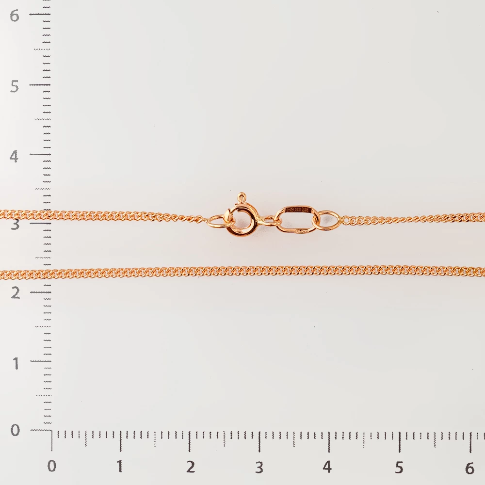 Цепь из красного золота 585 пробы