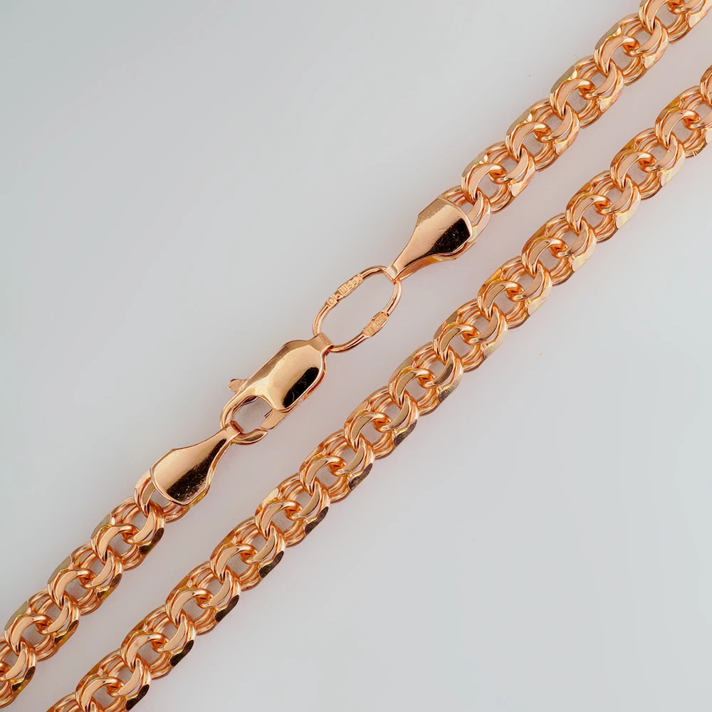 Цепь из красного золота 585 пробы