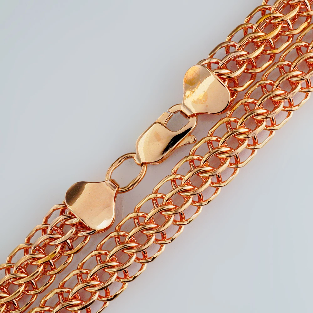Цепь из красного золота 585 пробы