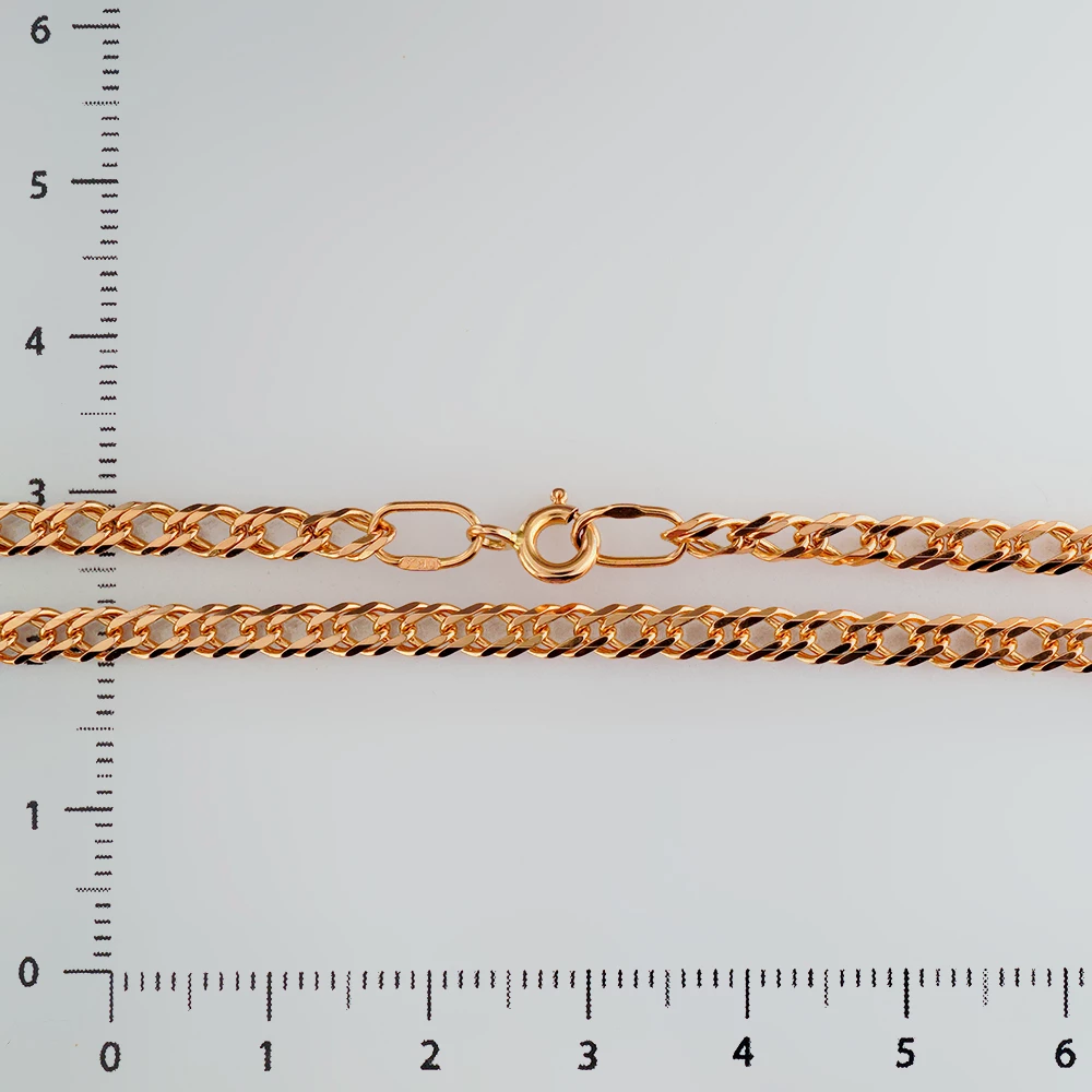 Цепь из красного золота 585 пробы