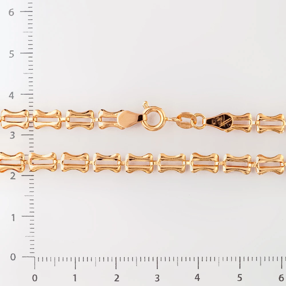 Цепь из красного золота 585 пробы