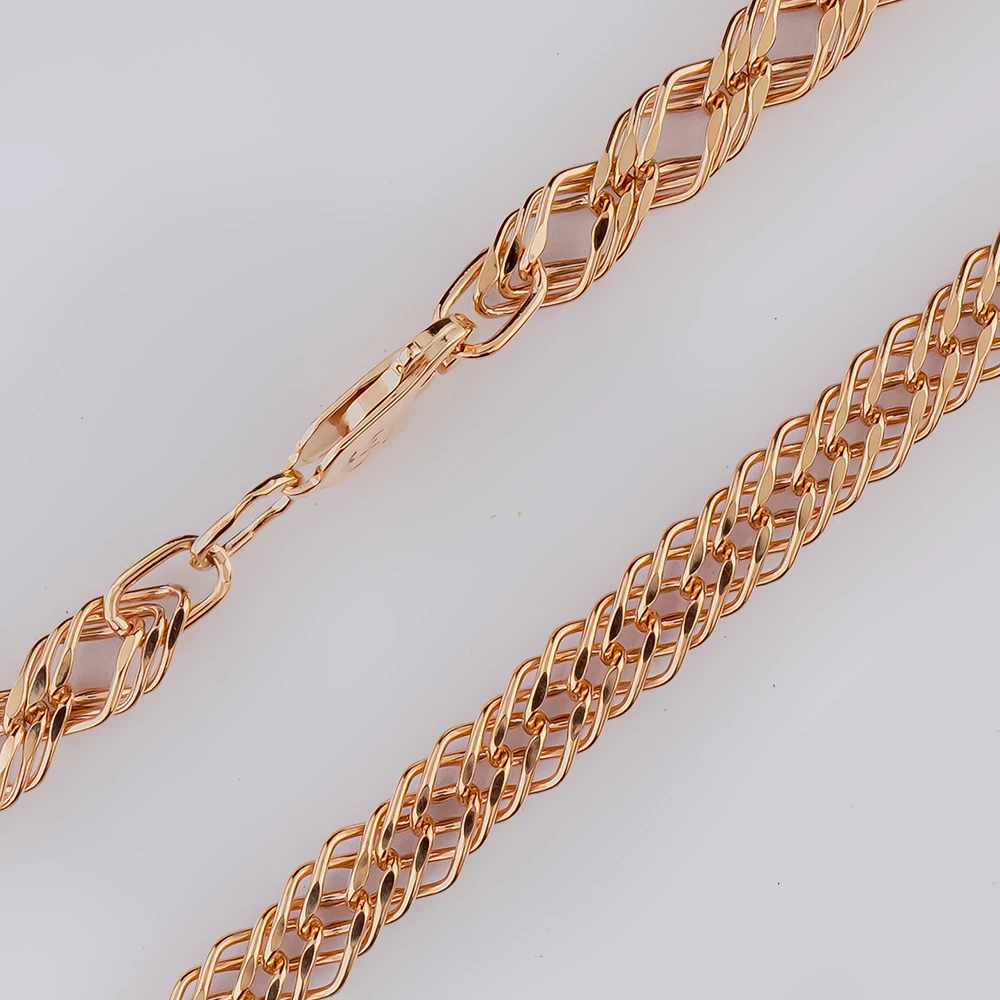 Цепь из красного золота 585 пробы