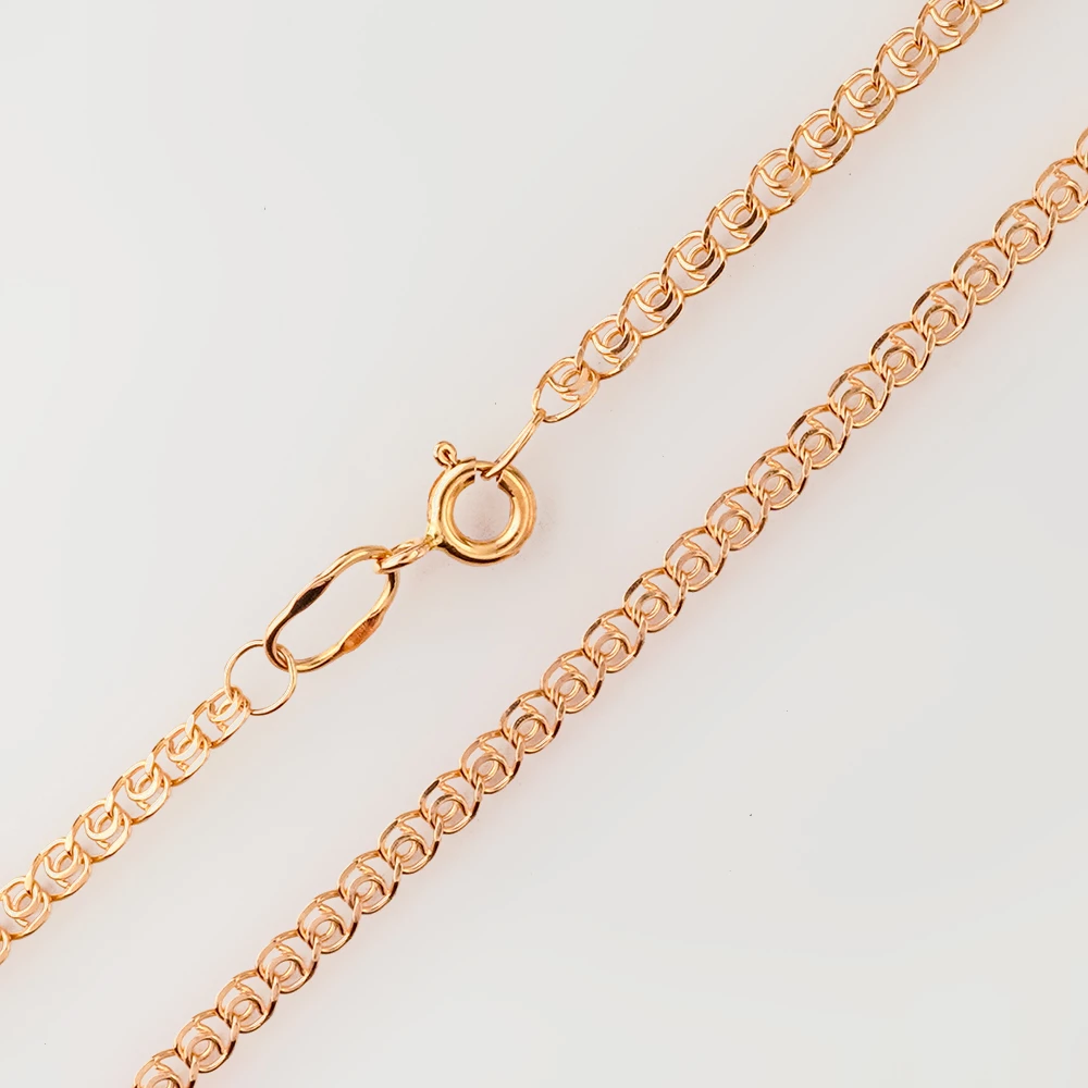 Цепь из красного золота 585 пробы