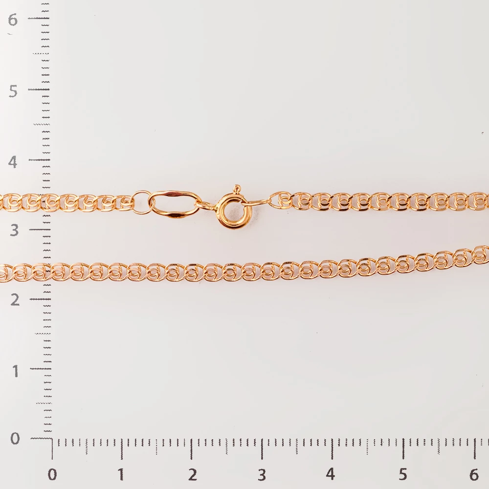 Цепь из красного золота 585 пробы