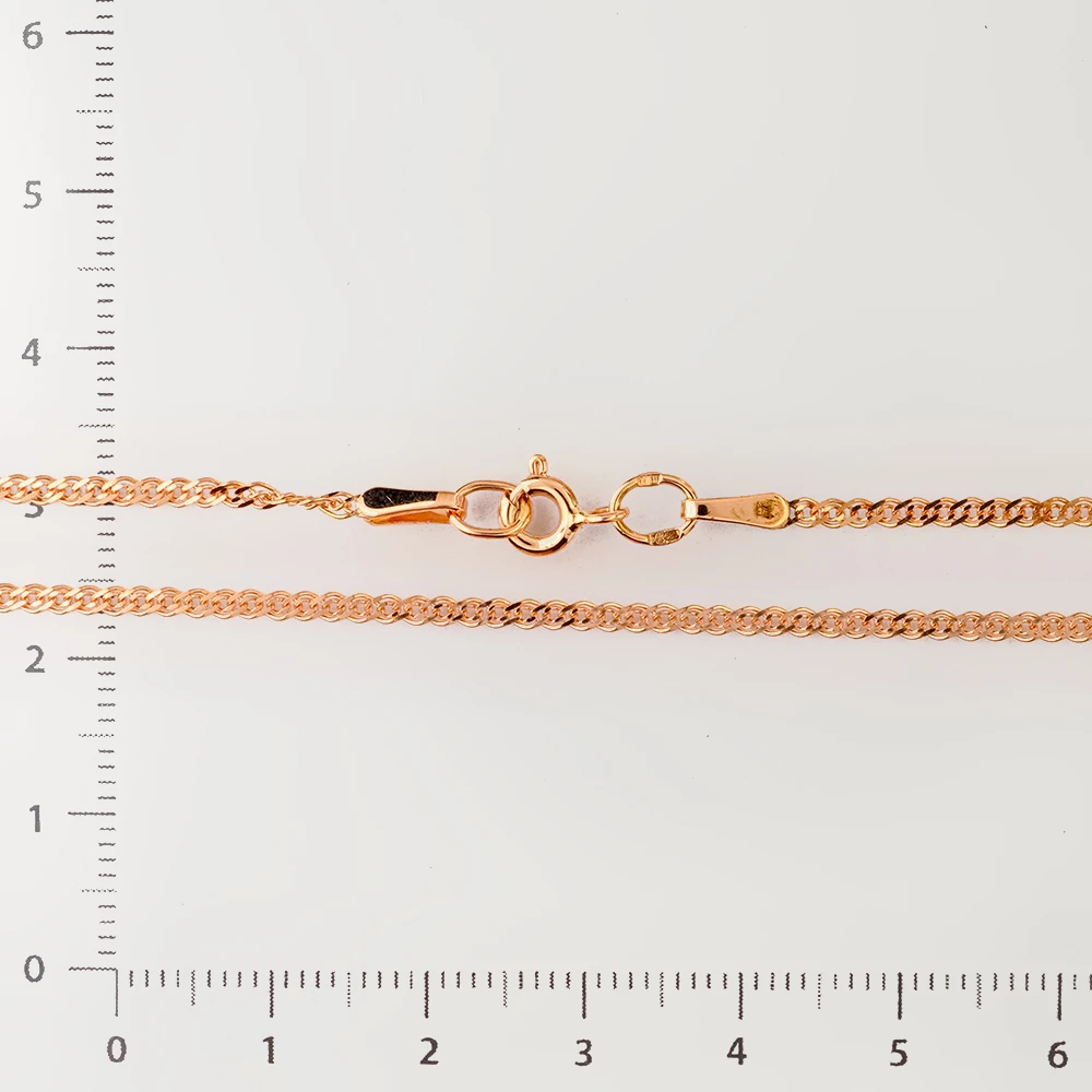 Цепь из красного золота 585 пробы