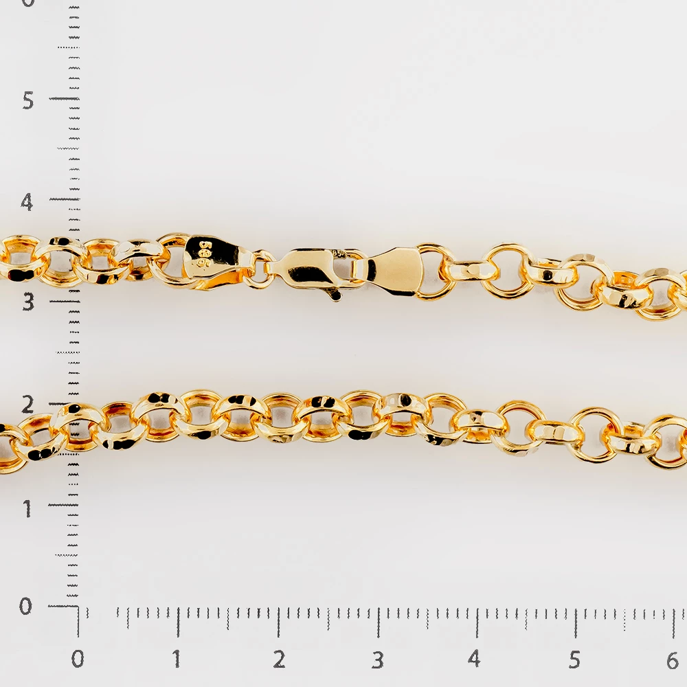 Цепь из желтого золота 585 пробы