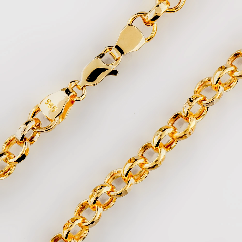 Цепь из желтого золота 585 пробы