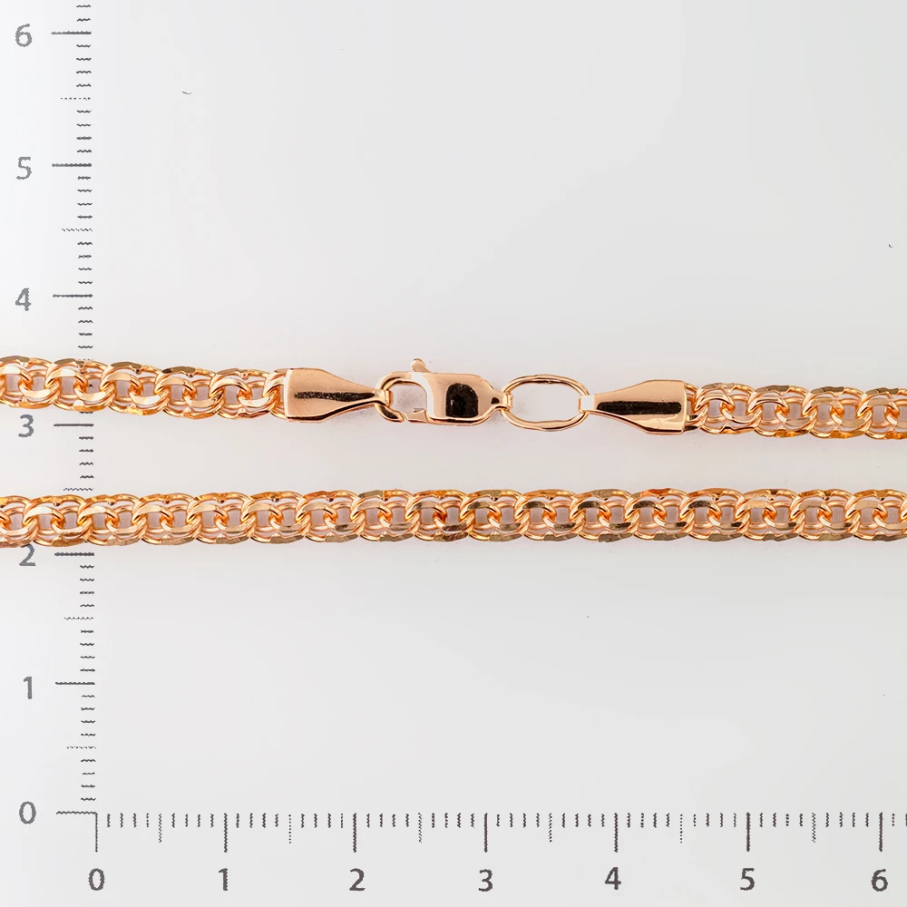 Цепь из красного золота 585 пробы