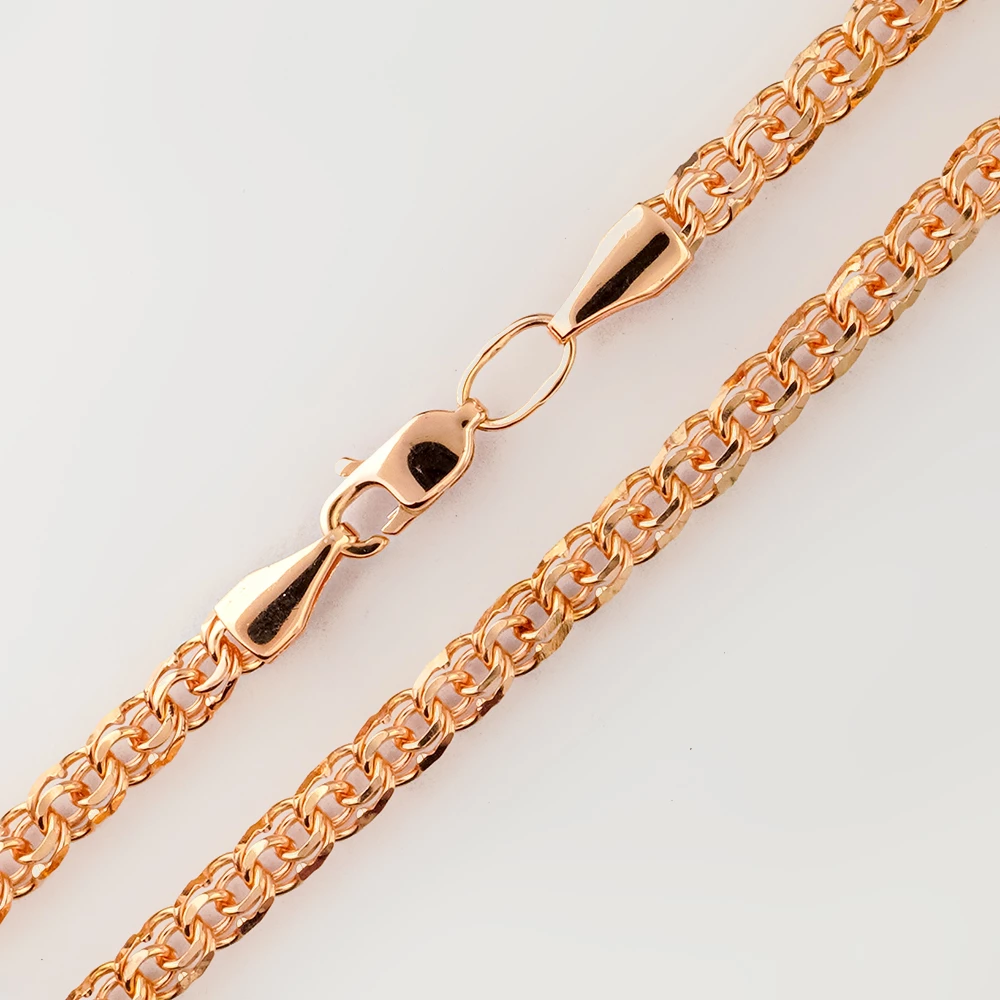 Цепь из красного золота 585 пробы