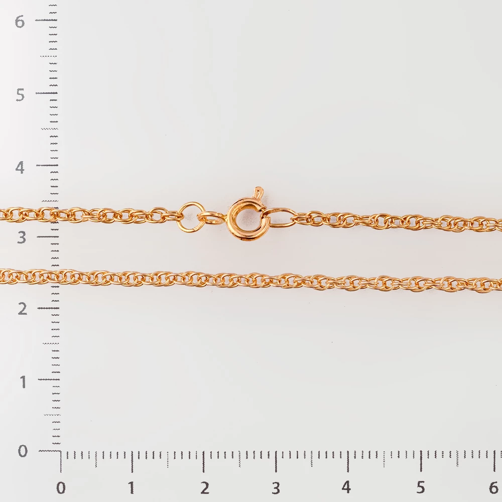 Цепь из красного золота 585 пробы