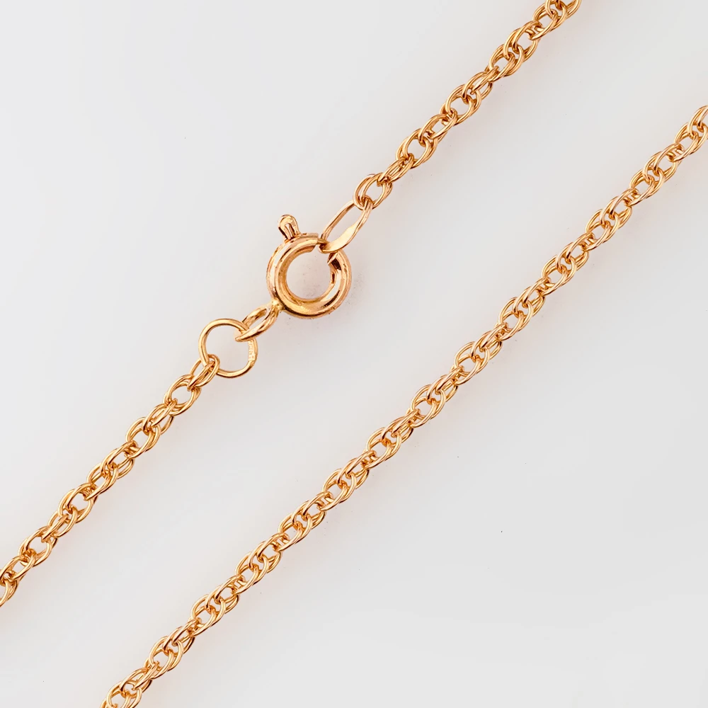 Цепь из красного золота 585 пробы