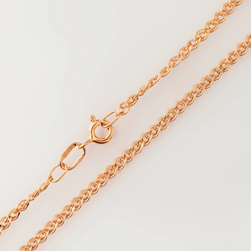 Цепь из красного золота 585 пробы