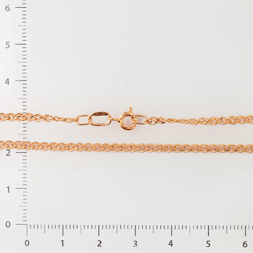 Цепь из красного золота 585 пробы