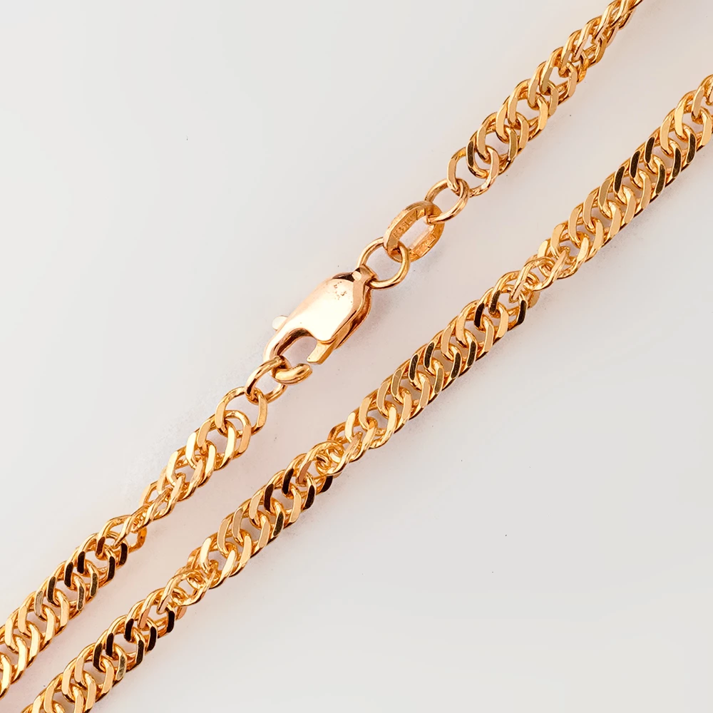 Цепь из красного золота 585 пробы