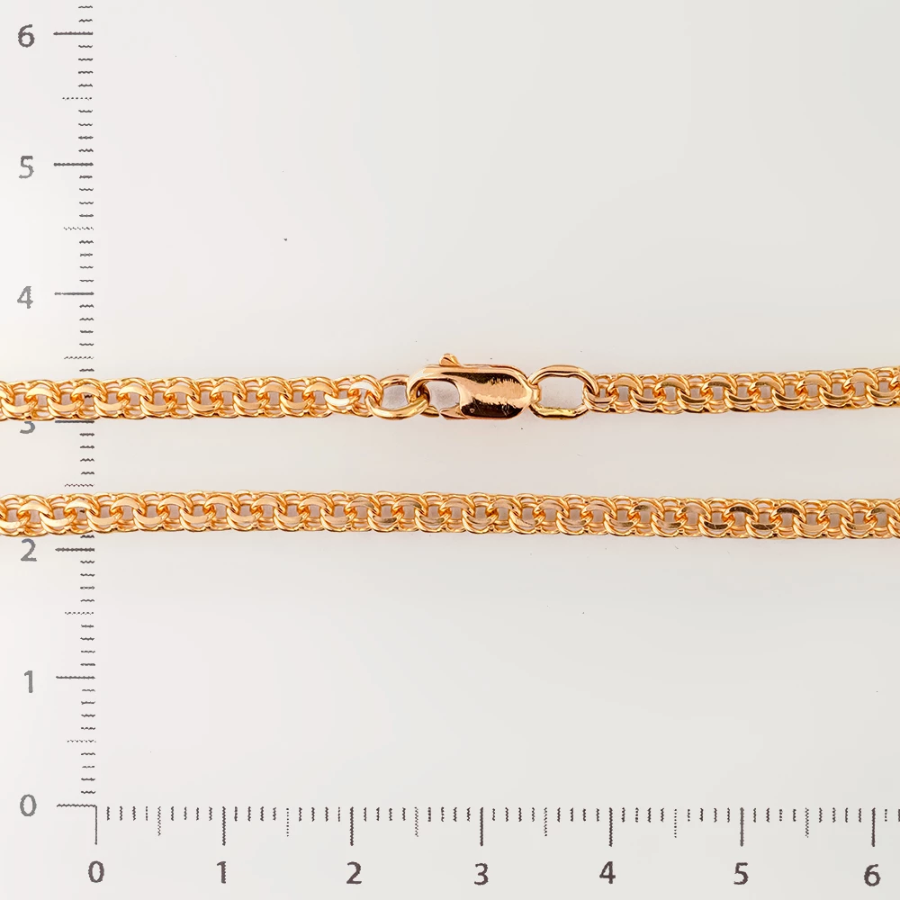 Цепь из красного золота 585 пробы