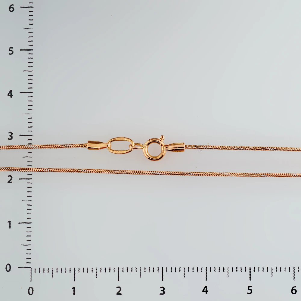 Цепь из красного золота 585 пробы