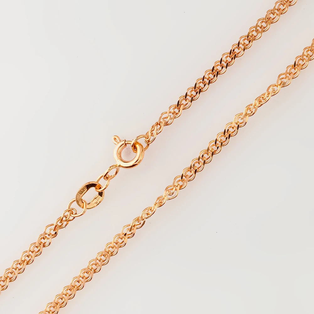 Цепь из красного золота 585 пробы