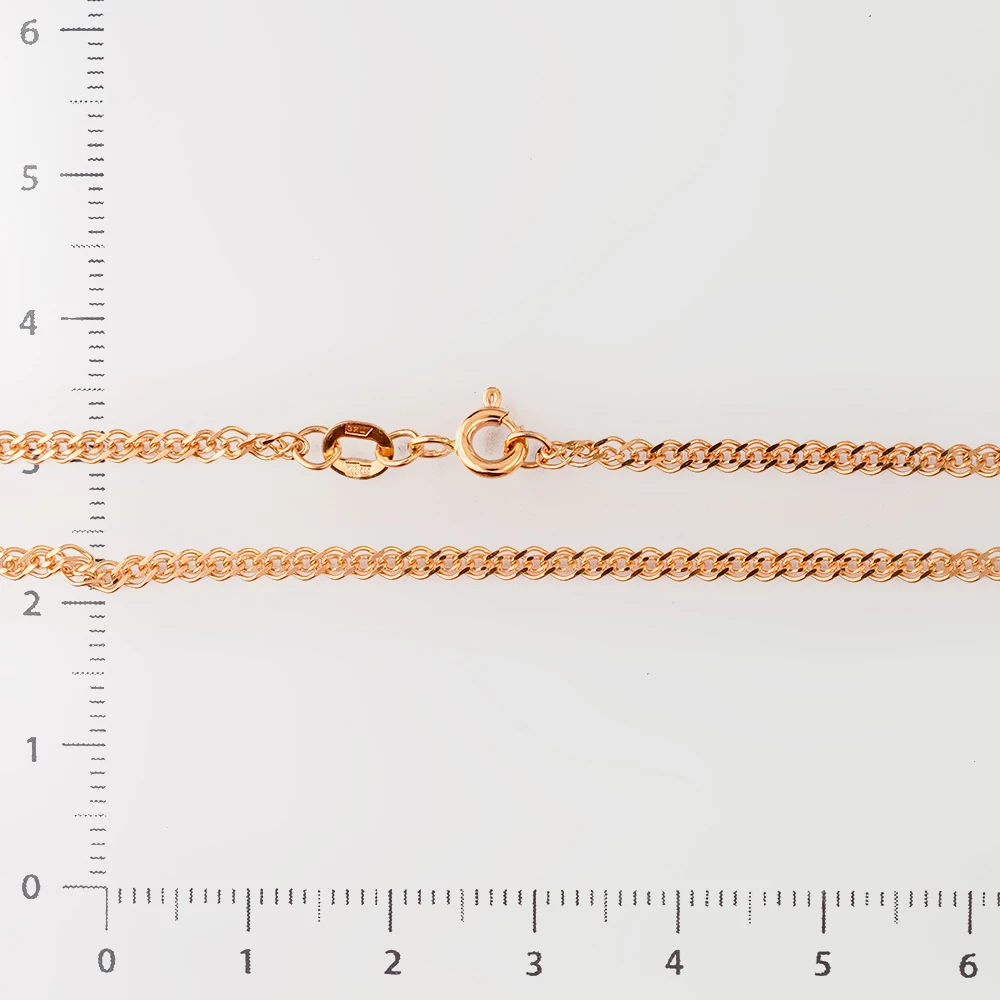 Цепь из красного золота 585 пробы