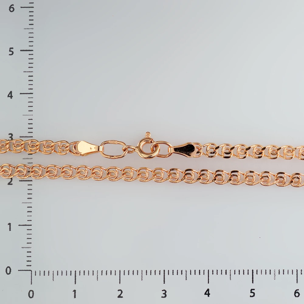 Цепь из красного золота 585 пробы