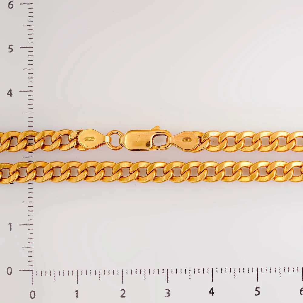 Цепь из желтого золота 750 пробы