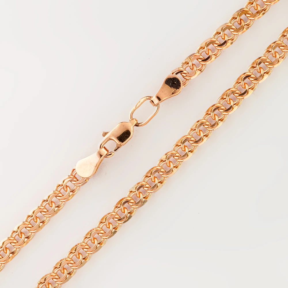 Цепь из красного золота 585 пробы