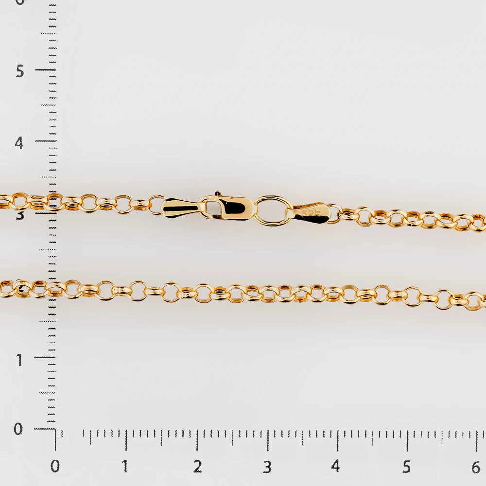 Цепь из желтого золота 585 пробы