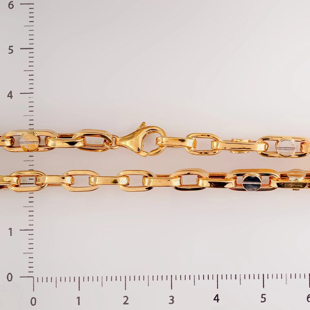 Цепь из белого золота 585 пробы