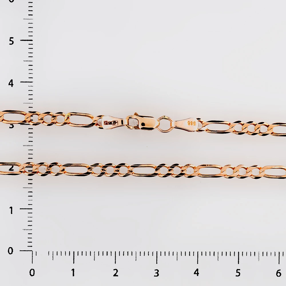 Цепь из красного золота 585 пробы