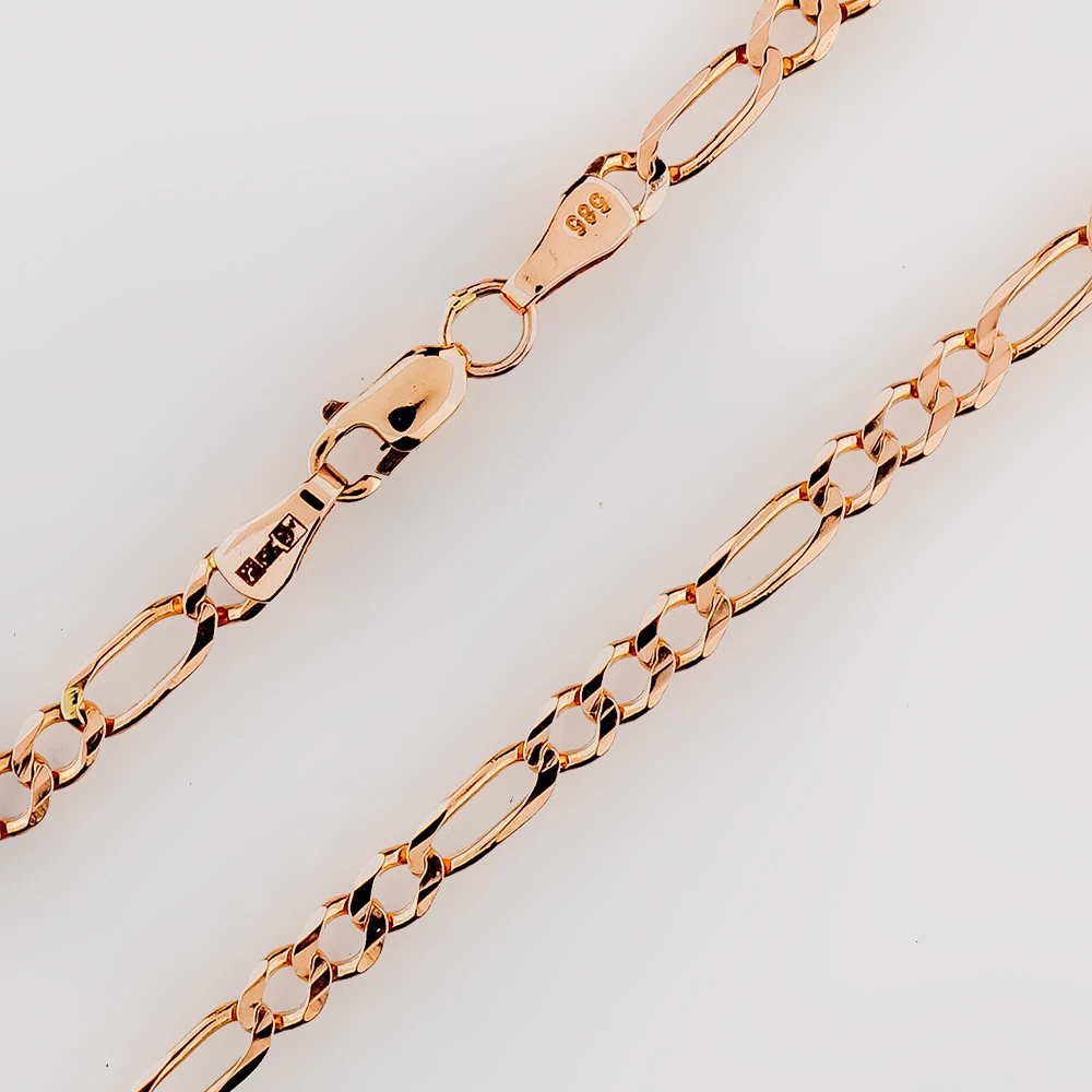 Цепь из красного золота 585 пробы