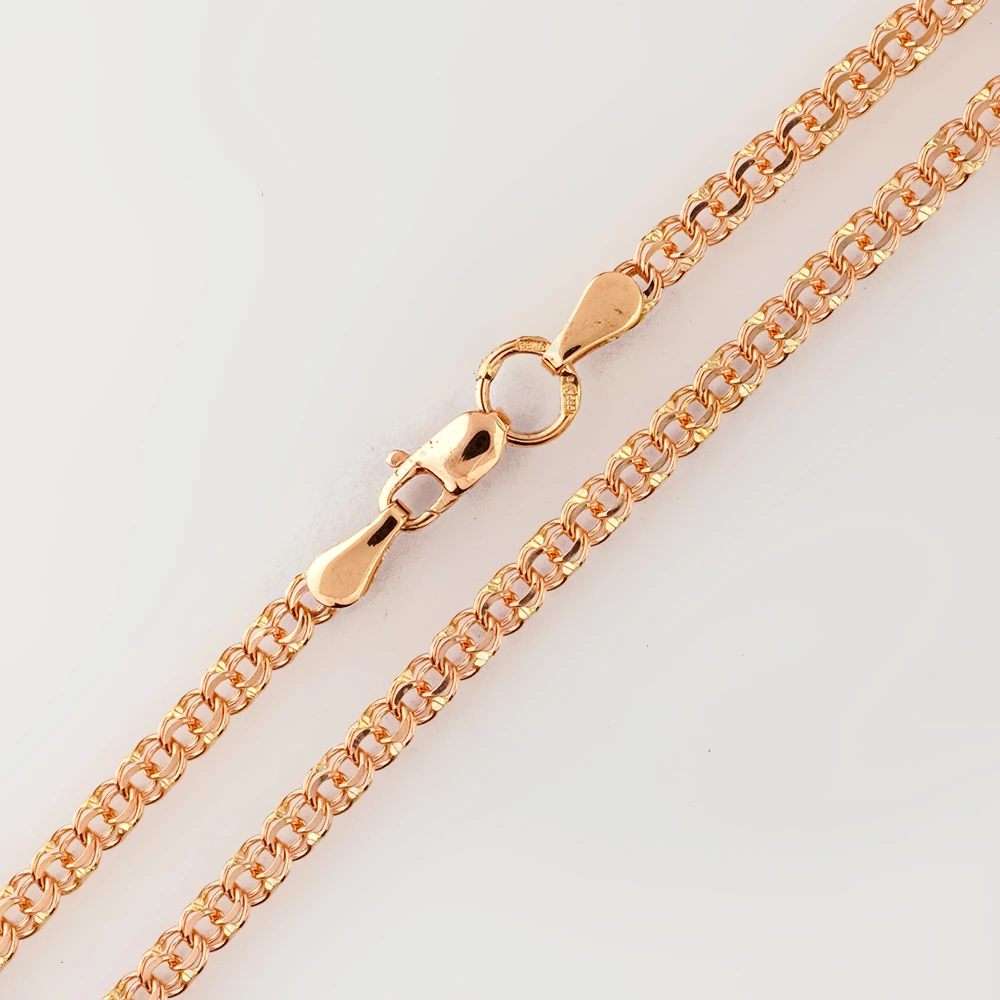 Цепь из красного золота 585 пробы