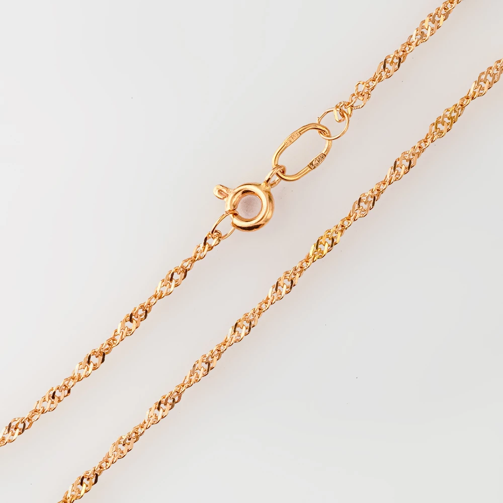 Цепь из красного золота 585 пробы