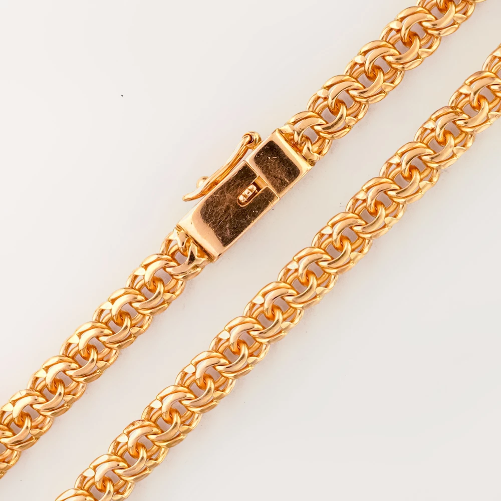 Цепь из красного золота 585 пробы