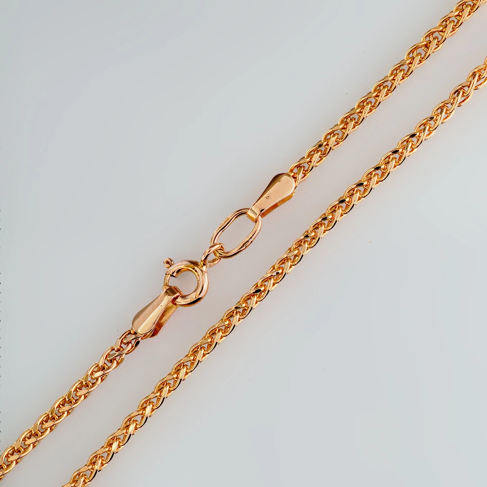 Цепь из красного золота 585 пробы