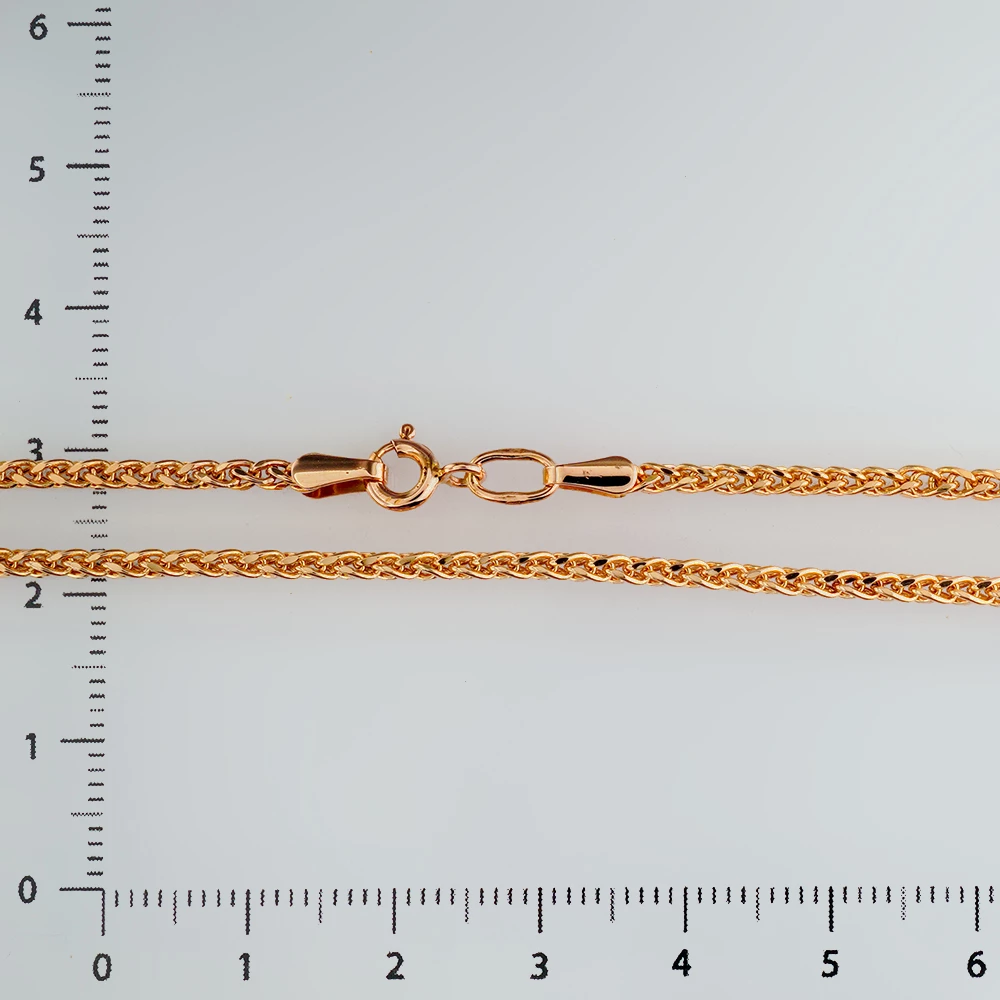 Цепь из красного золота 585 пробы