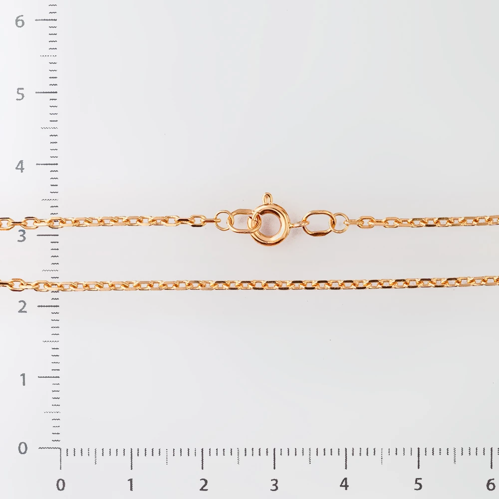 Цепь из красного золота 585 пробы