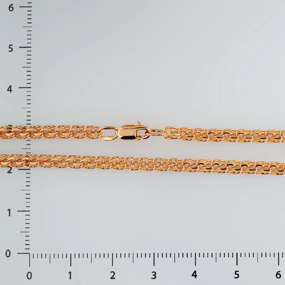 Цепь из красного золота 585 пробы