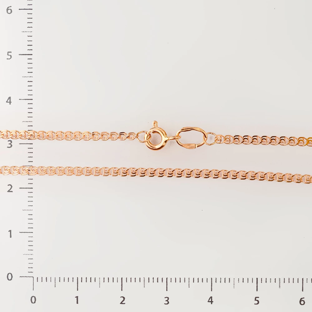 Цепь из красного золота 585 пробы