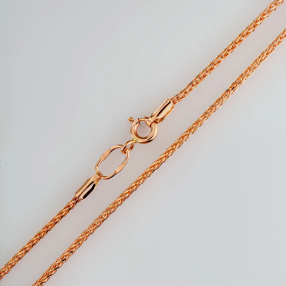 Цепь из красного золота 585 пробы