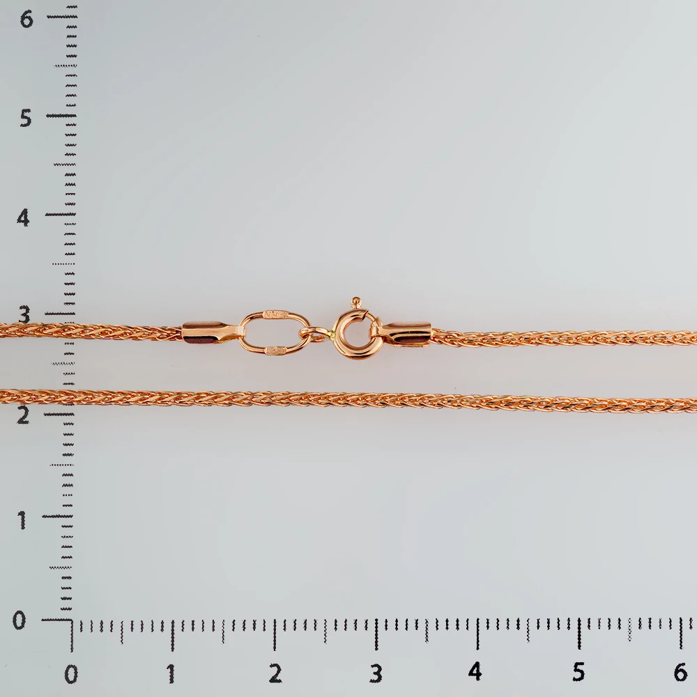 Цепь из красного золота 585 пробы