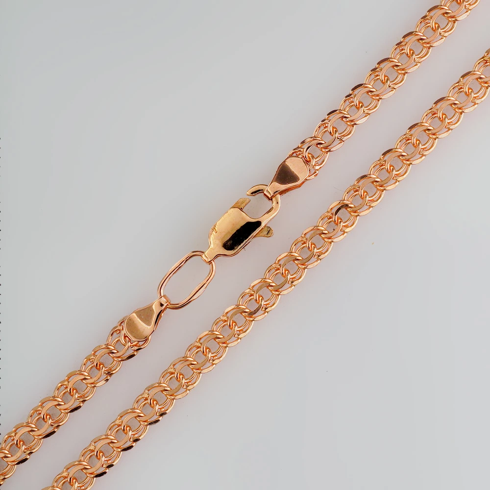 Цепь из красного золота 585 пробы