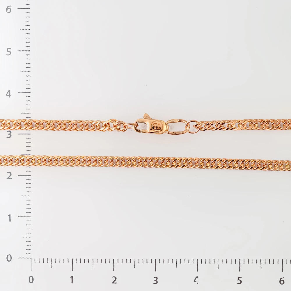 Цепь из красного золота 585 пробы