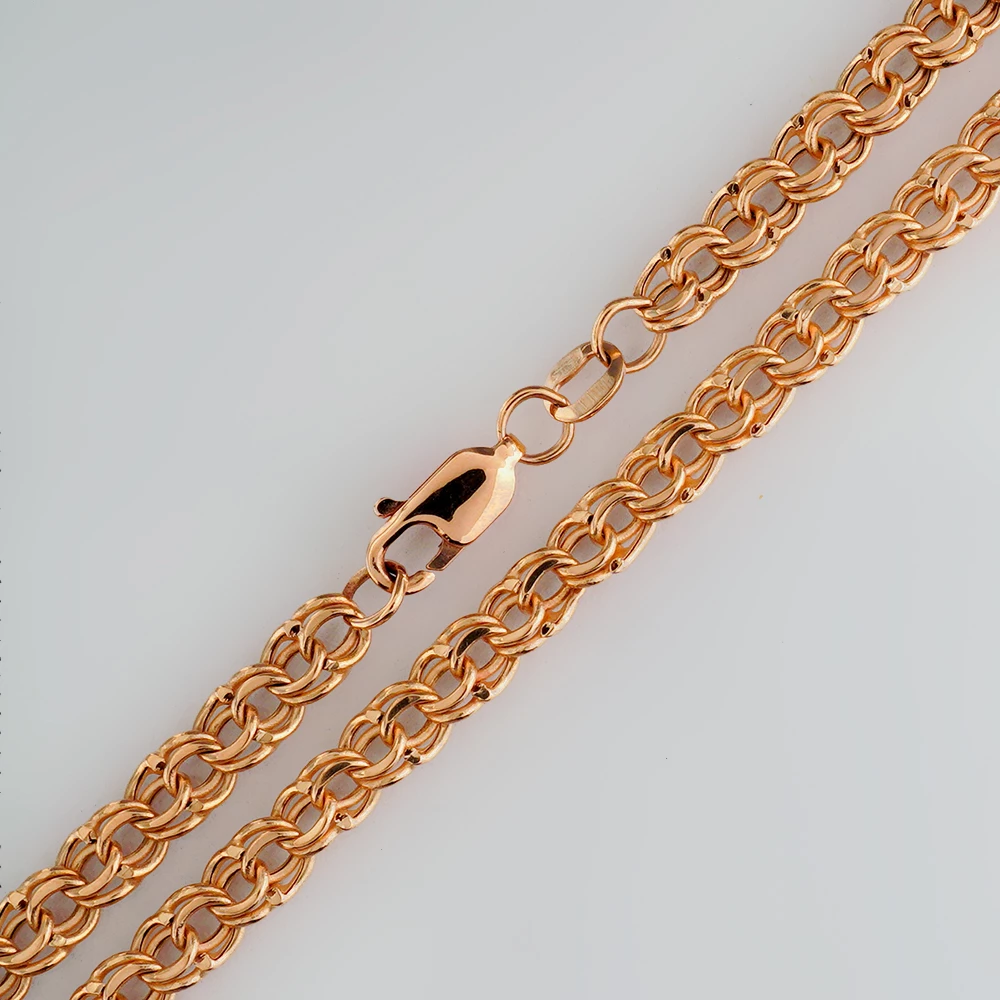 Цепь из красного золота 585 пробы